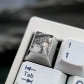 1U Titanium Alloy Artisan Keycaps Precision Pointillism + Anodizing for Mechanical Keyboard -Roxy